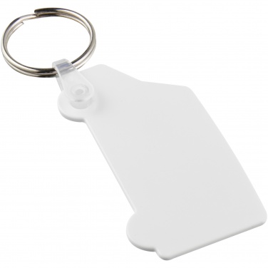 Logotrade business gift image of: Tait van-shaped recycled keychain