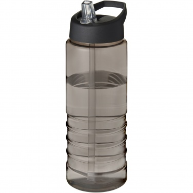 Logotrade promotional giveaway image of: H2O Active® Eco Treble 750 ml spout lid sport bottle 