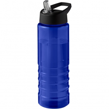 Logo trade promotional giveaways picture of: H2O Active® Eco Treble 750 ml spout lid sport bottle 