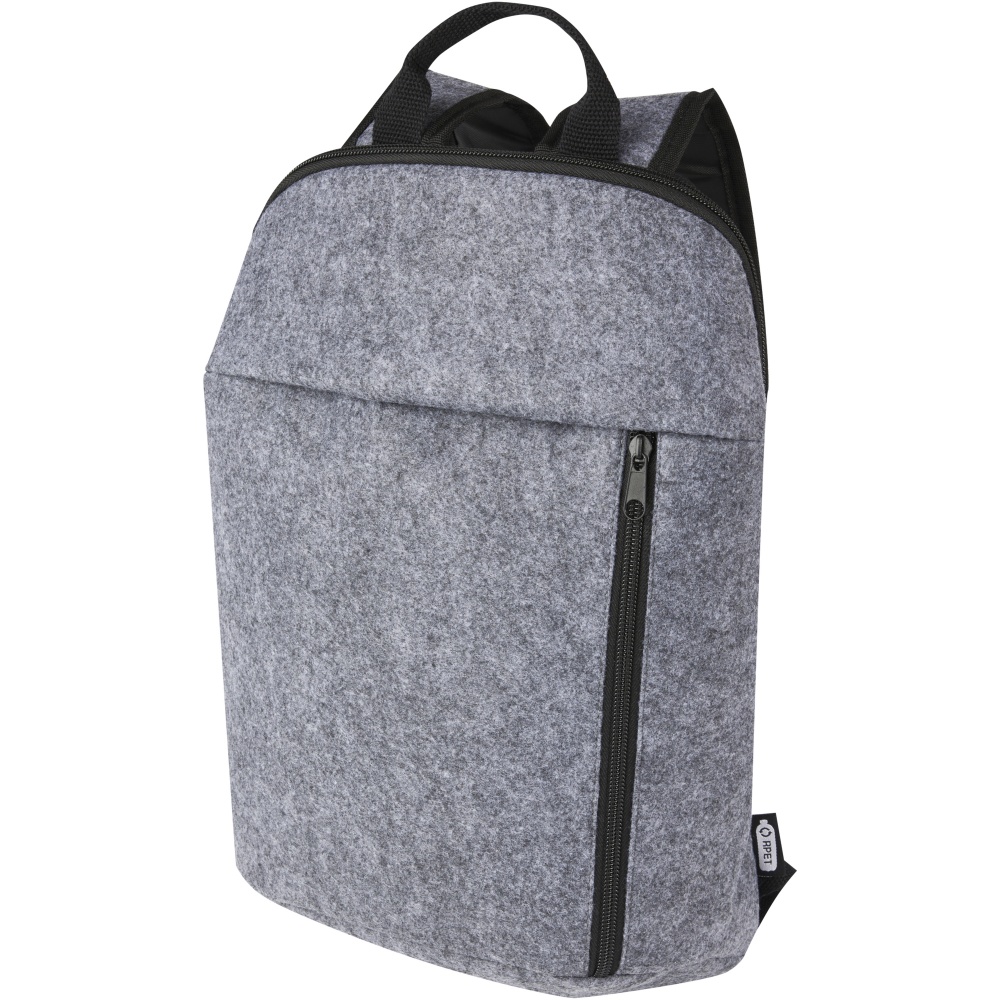 Logo trade promotional gift photo of: Felta GRS recycled felt cooler backpack 7L