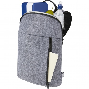 Logotrade business gift image of: Felta GRS recycled felt cooler backpack 7L