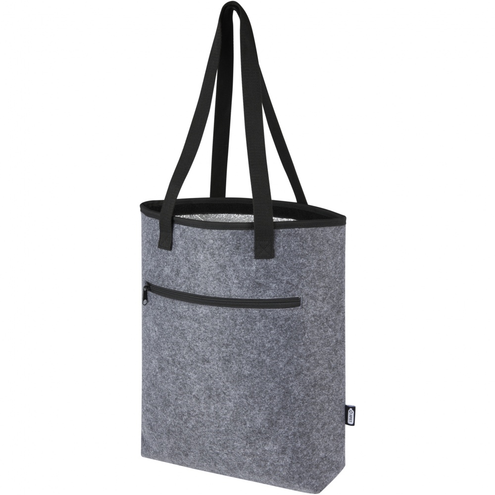 Logotrade promotional merchandise image of: Felta GRS recycled felt cooler tote bag 12L