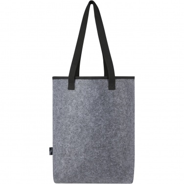 Logo trade corporate gifts image of: Felta GRS recycled felt cooler tote bag 12L