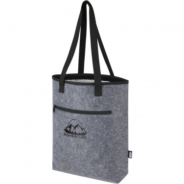 Logo trade promotional merchandise photo of: Felta GRS recycled felt cooler tote bag 12L