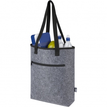 Logotrade corporate gift picture of: Felta GRS recycled felt cooler tote bag 12L