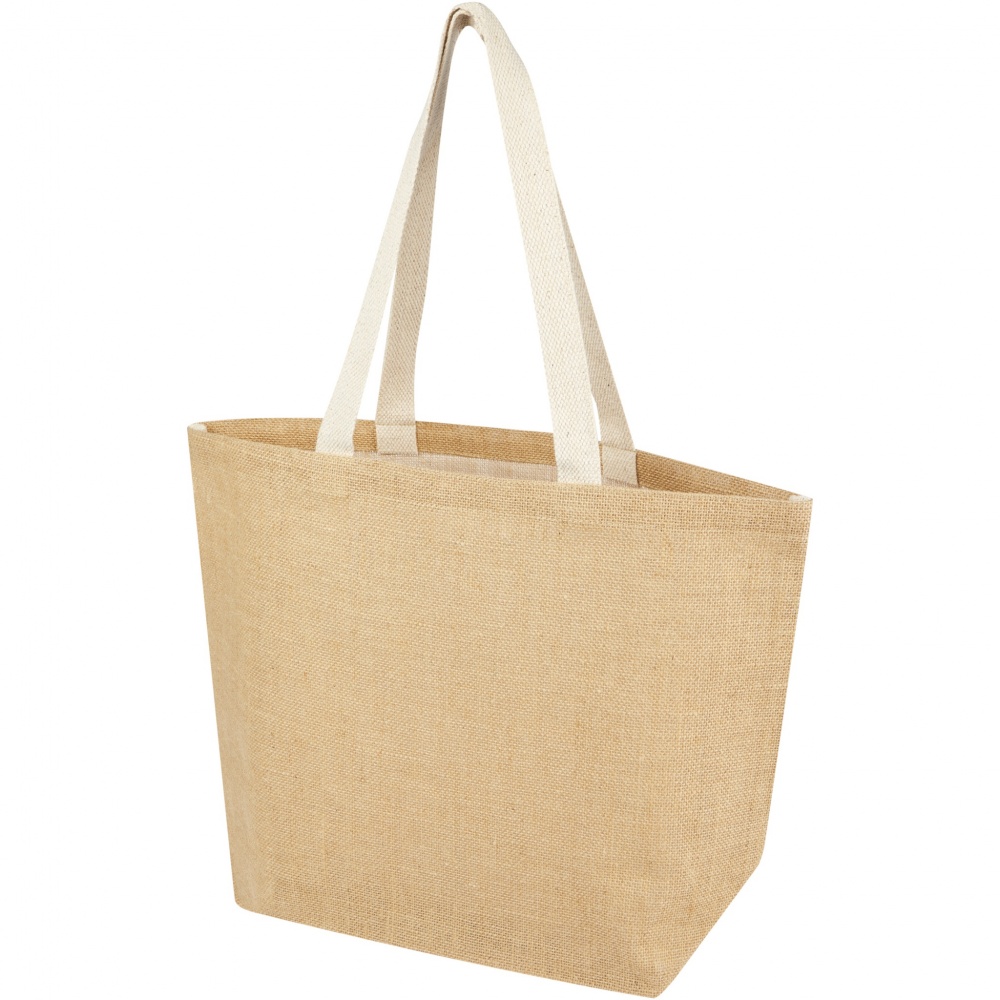 Logotrade promotional item image of: Juta 300 g/m² jute tote bag 12L