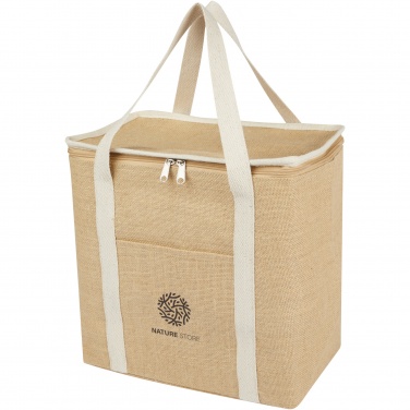 Logotrade promotional merchandise image of: Juta 300 g/m² jute cooler bag 19L