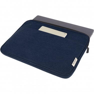 Logo trade corporate gift photo of: Joey 14" GRS recycled canvas laptop sleeve 2L