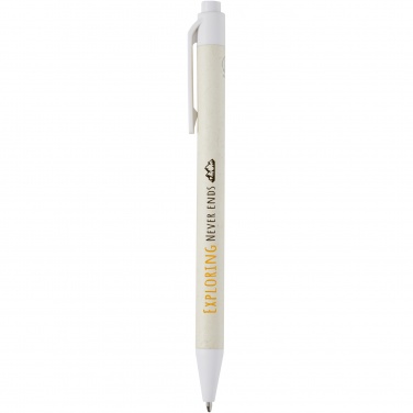 Logo trade business gifts image of: Dairy Dream recycled milk cartons ballpoint pen