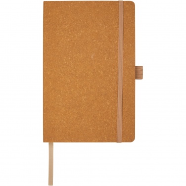 Logo trade advertising product photo of: Kilau recycled leather notebook 