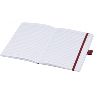 Logo trade promotional giveaways image of: Berk recycled paper notebook