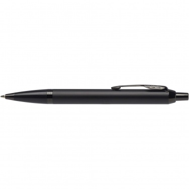 Logo trade promotional merchandise picture of: Parker IM achromatic ballpoint and rollerball pen set with gift box