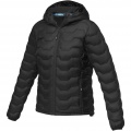 Petalite women's GRS recycled insulated down jacket, Solid black