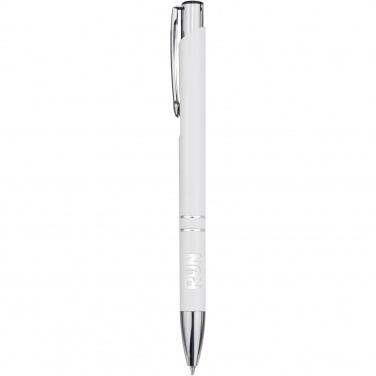 Logo trade advertising product photo of: Moneta recycled aluminium ballpoint pen