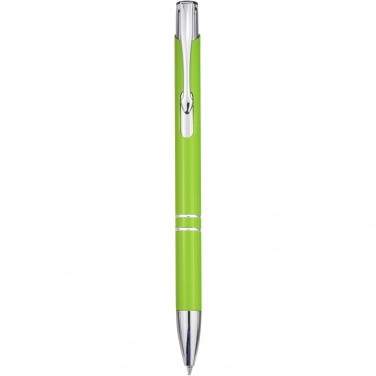 Logo trade promotional gift photo of: Moneta recycled aluminium ballpoint pen