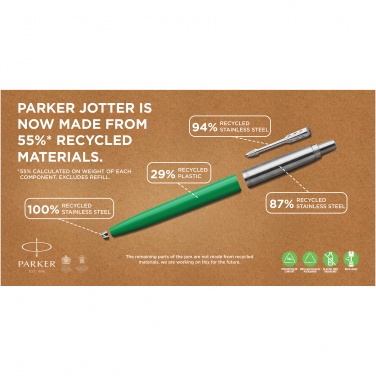 Logotrade corporate gift image of: Parker Jotter Recycled ballpoint pen