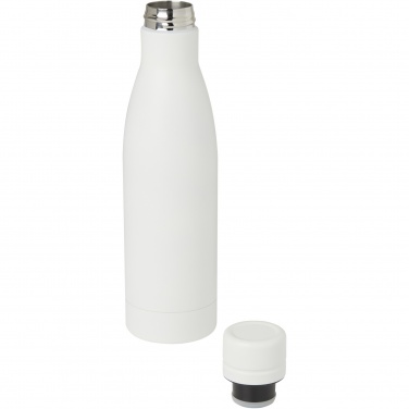 Logo trade promotional gifts picture of: Vasa 500 ml RCS certified recycled stainless steel copper vacuum insulated bottle