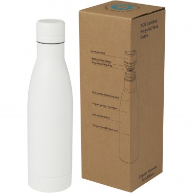 Logo trade promotional gift photo of: Vasa 500 ml RCS certified recycled stainless steel copper vacuum insulated bottle