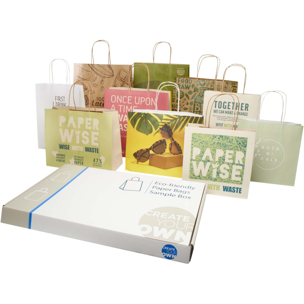 Logotrade promotional items photo of: Agricultural waste and kraft paper bags sample box