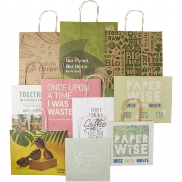 Logo trade promotional products image of: Agricultural waste and kraft paper bags sample box