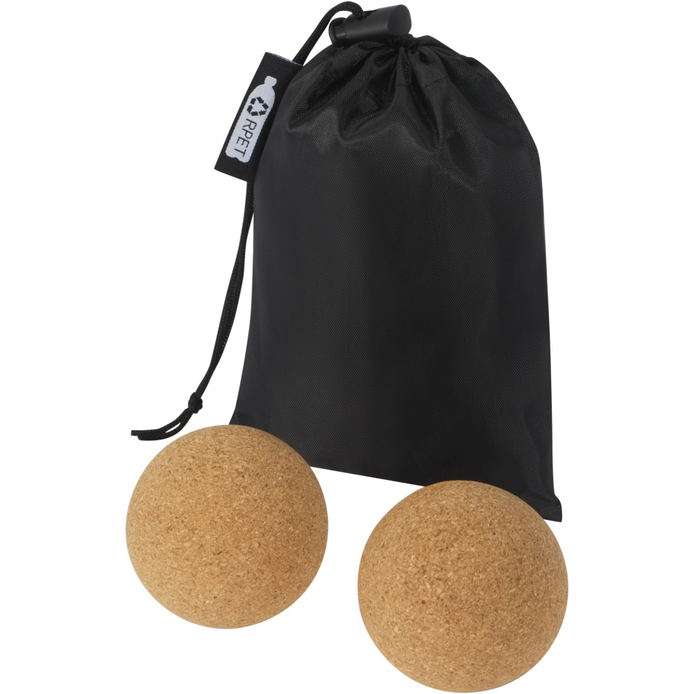 Logo trade promotional product photo of: Trikona cork yoga ball