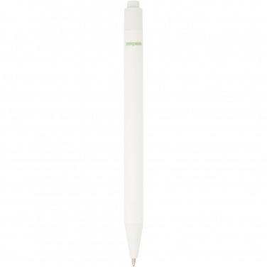 Logo trade promotional gifts image of: Chartik monochromatic recycled paper ballpoint pen with matte finish