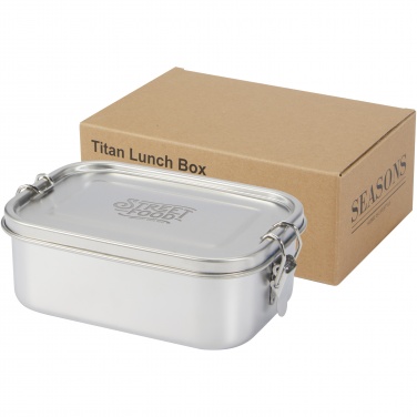 Logotrade promotional merchandise photo of: Titan recycled stainless steel lunch box