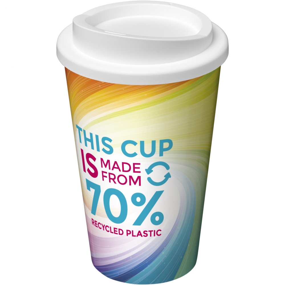 Logo trade advertising products picture of: Brite-Americano® Eco 350 ml insulated tumbler