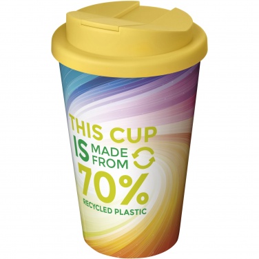 Logo trade promotional giveaways image of: Brite-Americano® Eco 350 ml spill-proof insulated tumbler