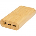 Tulda 20.000 mAh bamboo power bank, Natural