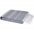 Anna 150 g/m² hammam cotton towel 100x180 cm, Grey