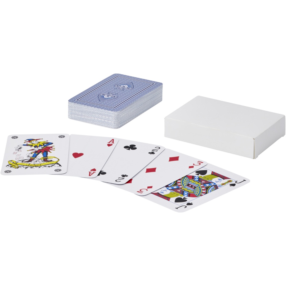 Logo trade promotional gifts image of: Ace playing card set