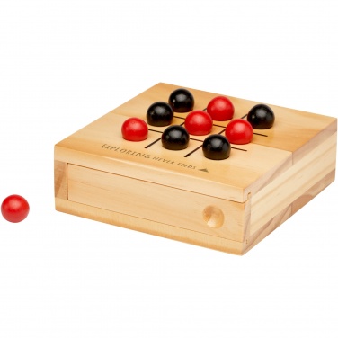 Logotrade promotional giveaway image of: Strobus wooden tic-tac-toe game