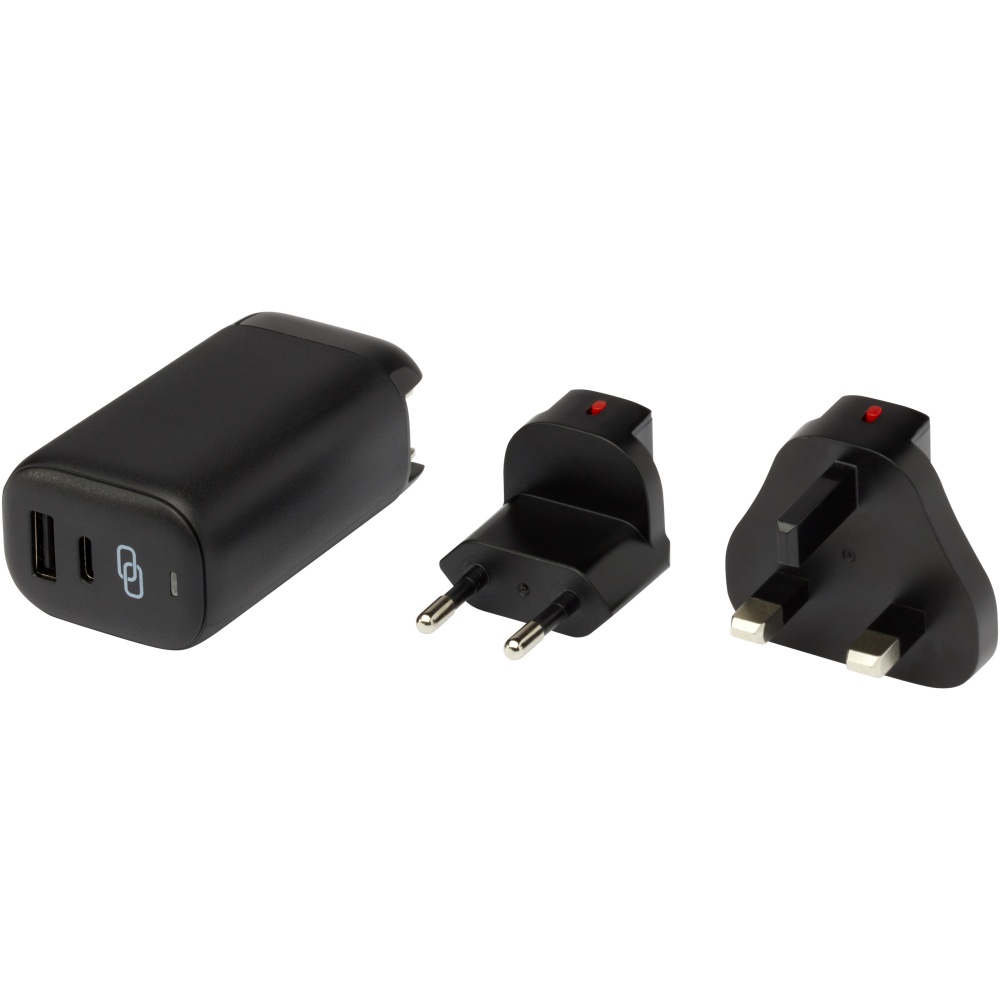 Logotrade corporate gift image of: ADAPT 25W recycled plastic PD travel charger