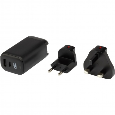 Logo trade promotional products picture of: ADAPT 25W recycled plastic PD travel charger