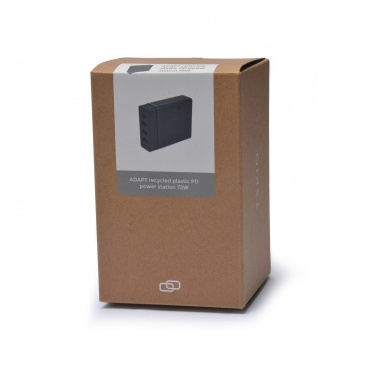 Logo trade promotional products image of: ADAPT 72W recycled plastic PD power station