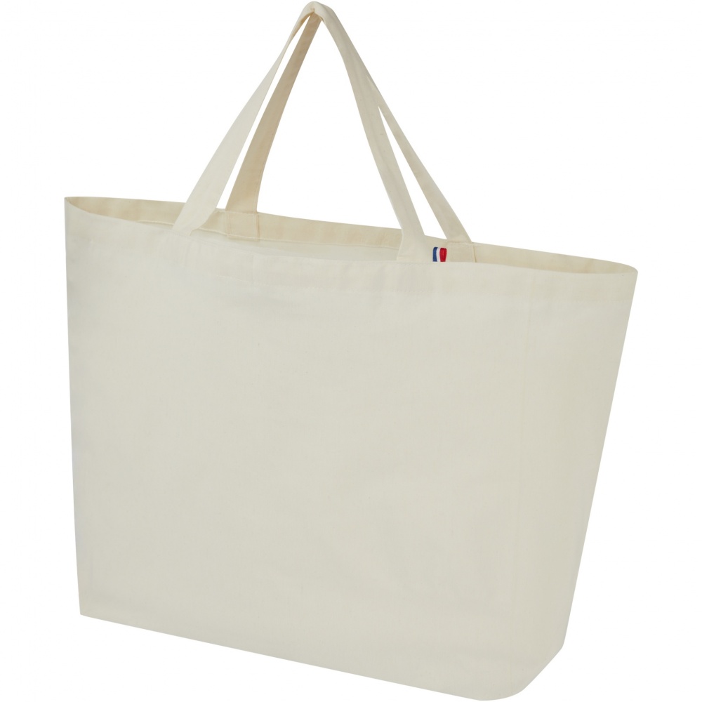 Logo trade promotional items image of: Cannes 200 g/m2 recycled shopper tote bag 10L