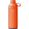 Big Ocean Bottle 1000 ml vacuum insulated water bottle, Sun Orange