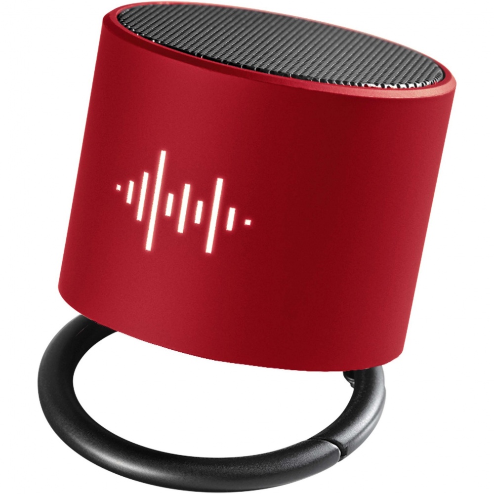 Logotrade business gift image of: SCX.design S26 light-up ring speaker