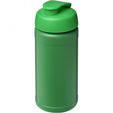 Logotrade promotional merchandise image of: Baseline 500 ml recycled sport bottle with flip lid