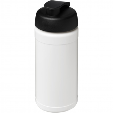 Logotrade promotional products photo of: Baseline 500 ml recycled sport bottle with flip lid