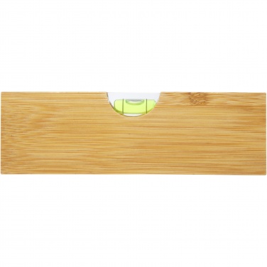 Logotrade business gift image of: Flush bamboo spirit level with bottle opener