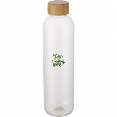 Logo trade promotional products image of: Ziggs 1000 ml recycled plastic water bottle