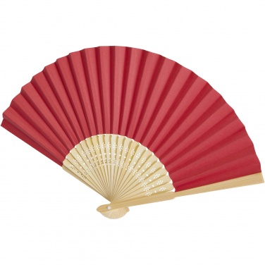 Logo trade corporate gifts image of: Carmen hand fan