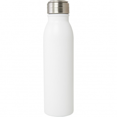 Logo trade advertising products picture of: Harper 700 ml RCS certified stainless steel water bottle with metal loop