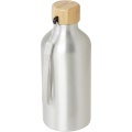 Malpeza 500 ml RCS certified recycled aluminium water bottle, Silver