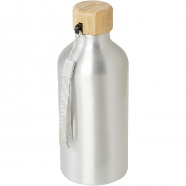 Logo trade promotional gift photo of: Malpeza 500 ml RCS certified recycled aluminium water bottle