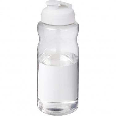 Logo trade advertising product photo of: H2O Active® Big Base 1 litre flip lid sport bottle