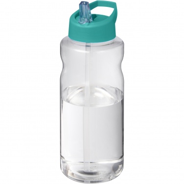 Logo trade promotional merchandise image of: H2O Active® Big Base 1 litre spout lid sport bottle