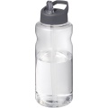 H2O Active® Big Base 1 litre spout lid sport bottle, Grey